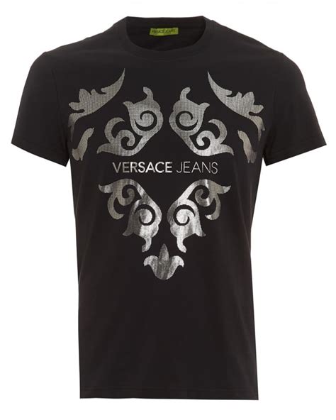 versace man t-shirt|versace denim shirt.